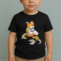 Reptile Happy Pills Leopard Gecko Lover Toddler T-Shirt thumb 2