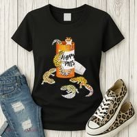 Reptile Happy Pills Leopard Gecko Lover Women's T-Shirt thumb 3
