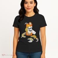 Reptile Happy Pills Leopard Gecko Lover Women's T-Shirt thumb 4