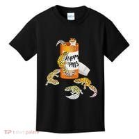 Reptile Happy Pills Leopard Gecko Lover Kids T-Shirt thumb 0