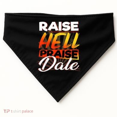 Raise Hell Praise Dale Vintage USA-Made Doggie Bandana