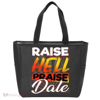 Raise Hell Praise Dale Vintage Tote Bag