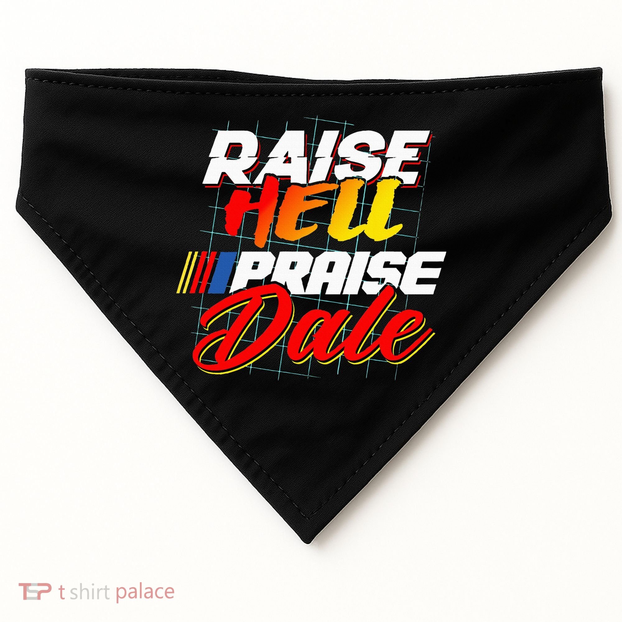 Raise Hell Praise Dale USA-Made Doggie Bandana