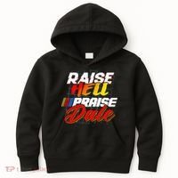 Raise Hell Praise Dale Kids Hoodie thumb 0