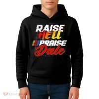 Raise Hell Praise Dale Kids Hoodie thumb 4
