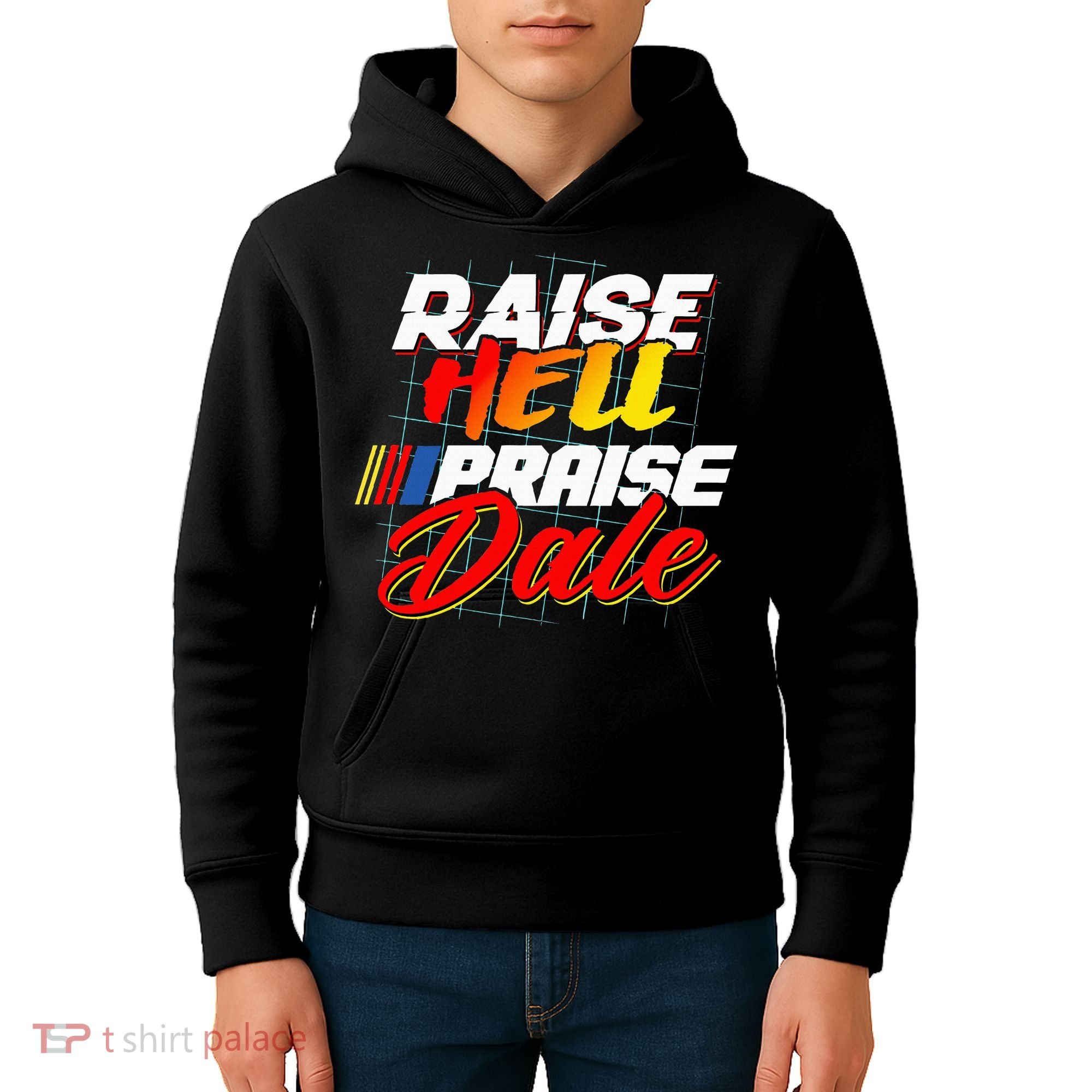 Raise Hell Praise Dale Kids Hoodie