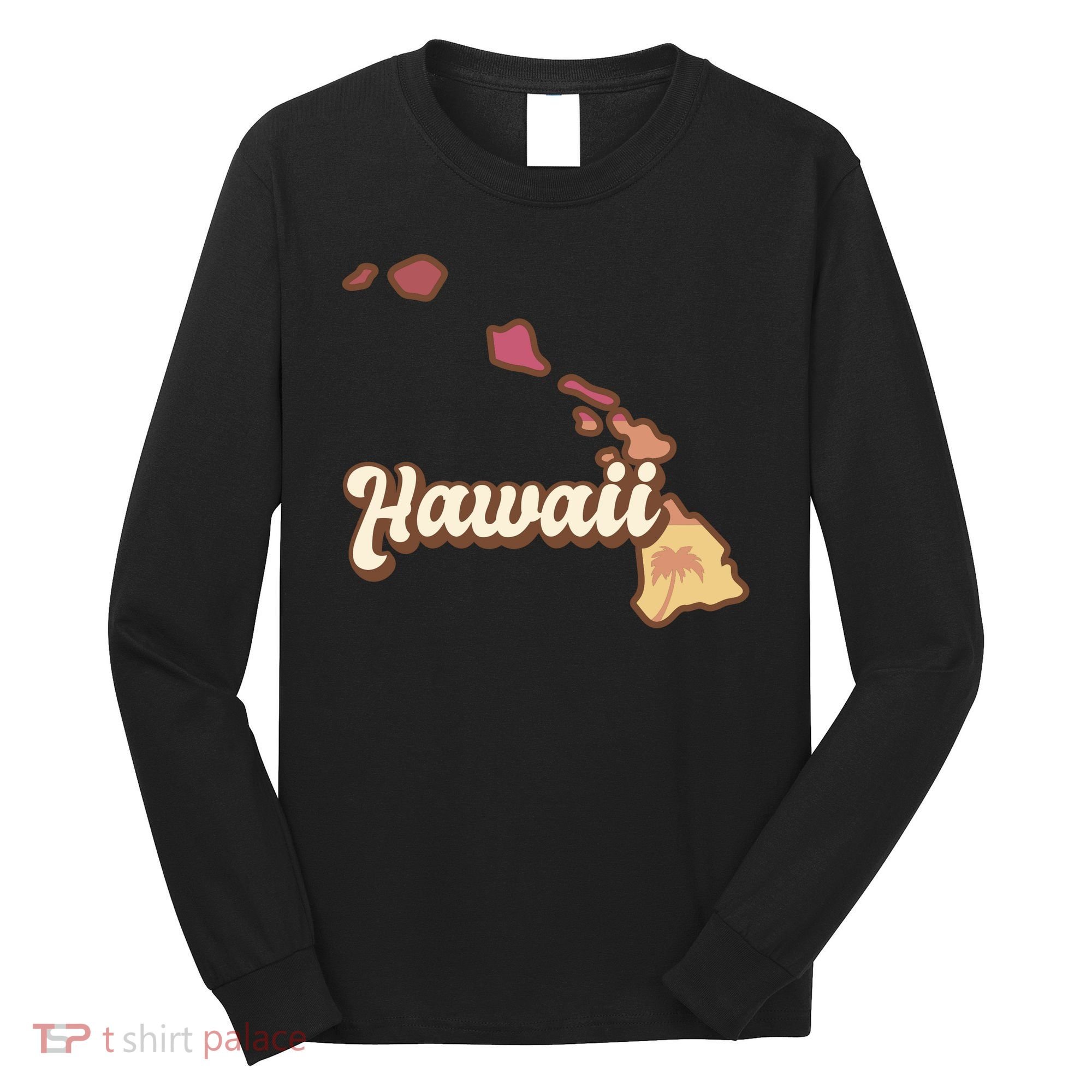 Retro Hawaii Long Sleeve Shirt