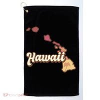 Retro Hawaii Golf Towel thumb 0