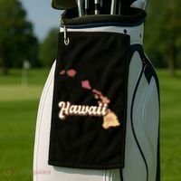 Retro Hawaii Golf Towel thumb 2