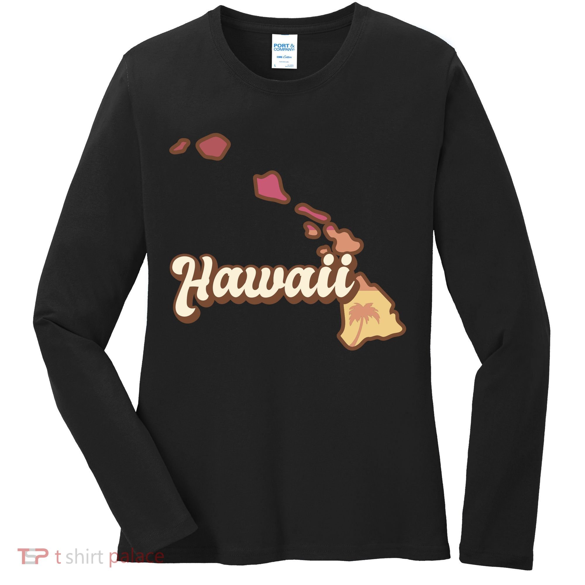 Retro Hawaii Women's Long Sleeve Shirt