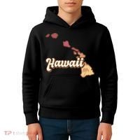 Retro Hawaii Kids Hoodie thumb 4