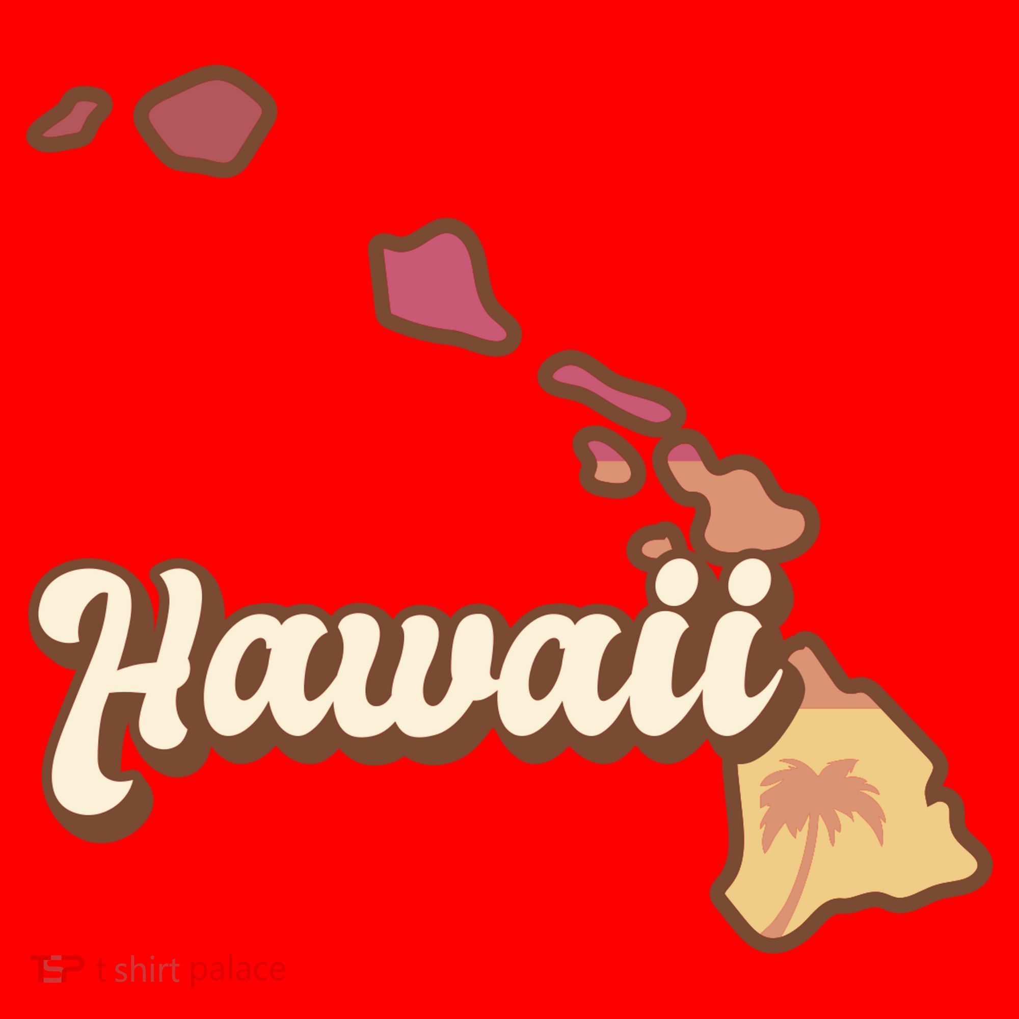 Retro Hawaii Santa Hat
