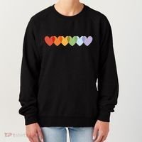 Rainbow Hearts Women's Sweatshirt thumb 0
