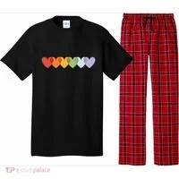 Rainbow Hearts Pajama Set thumb 0