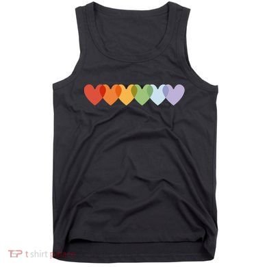 Rainbow Hearts Tank Top
