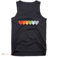 Rainbow Hearts Tank Top thumb 0