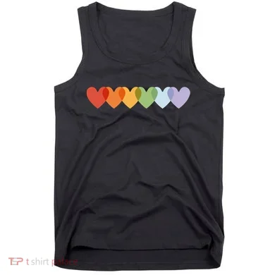 Rainbow Hearts Tank Top