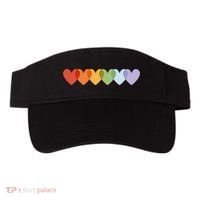 Rainbow Hearts Visor thumb 0