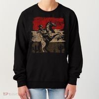 Retro Horse Riding Western Cowboy Women's Sweatshirt thumb 0