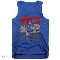 Retro Horse Riding Western Cowboy Tank Top thumb 0