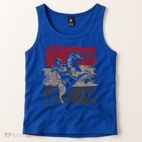 Retro Horse Riding Western Cowboy Tank Top thumb 2