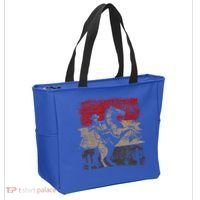 Retro Horse Riding Western Cowboy Tote Bag thumb 2
