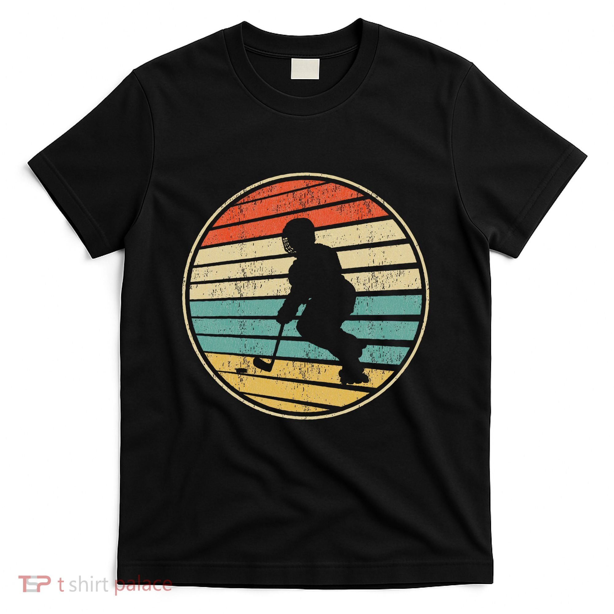 Roller Hockey Retro Vintage 70s 80s Rink Hockey Lovers T-Shirt