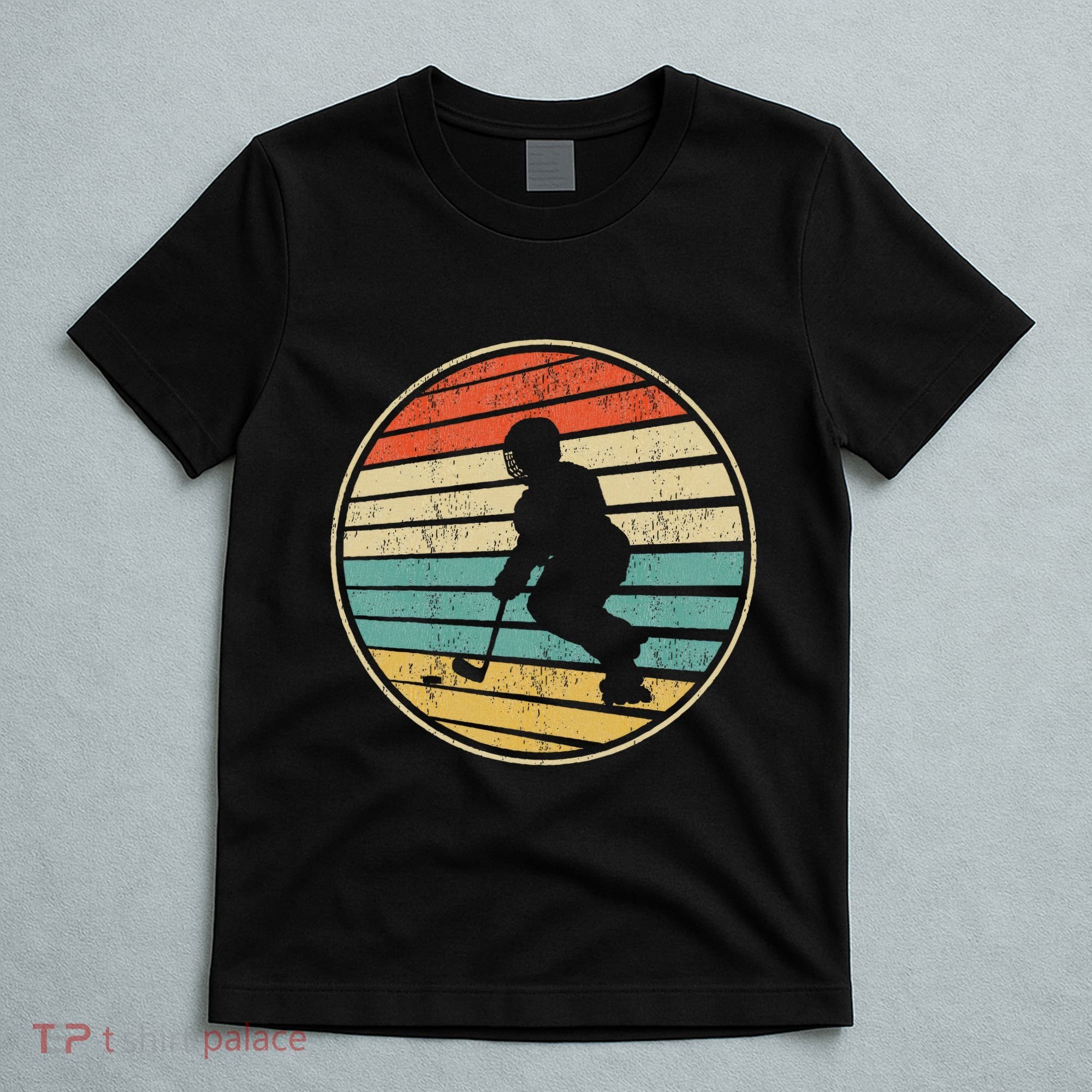 Roller Hockey Retro Vintage 70s 80s Rink Hockey Lovers T-Shirt