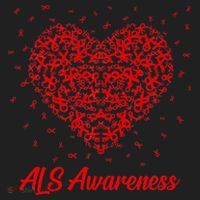 Red Heart Ribbon ALS Awareness Tumbler thumb 3