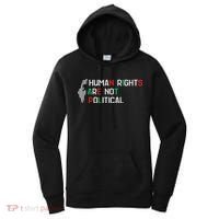 retro Human Rights Are Not Political Support Palestine  Women's Hoodie thumb 0