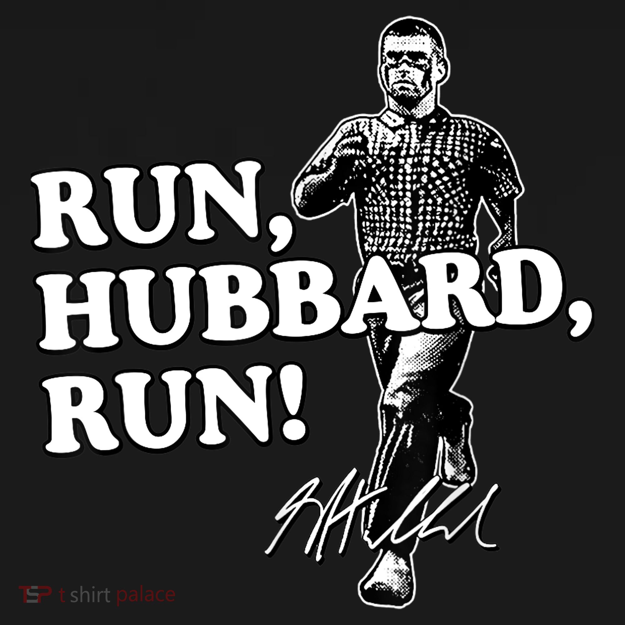 Run Hubbard Run Funny Sayings Sarcastic Ornament