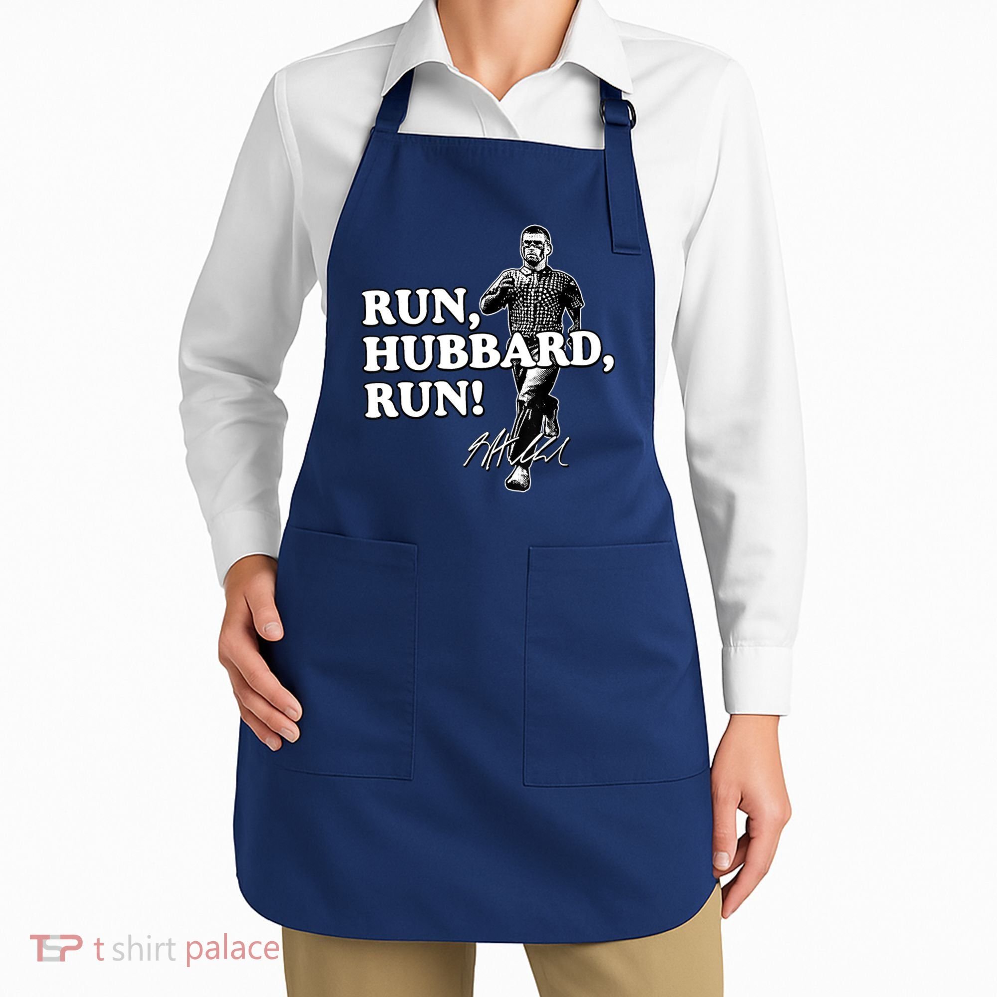 Run Hubbard Run Funny Sayings Sarcastic Apron