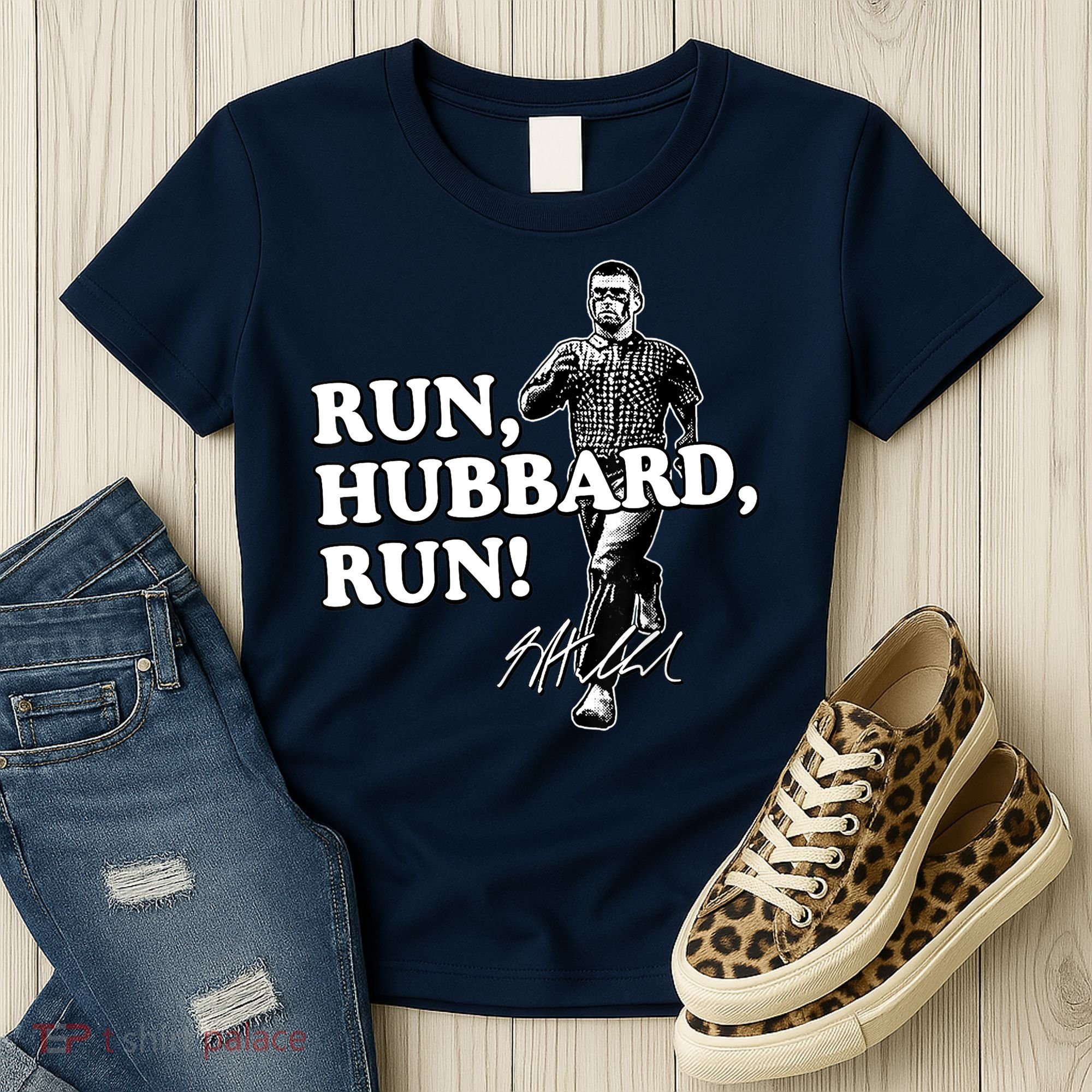 Run Hubbard Run Funny Sayings Sarcastic Women's T-Shirt