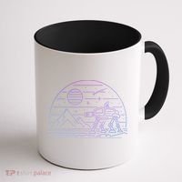 Retro Hoth Coffee Mug thumb 1