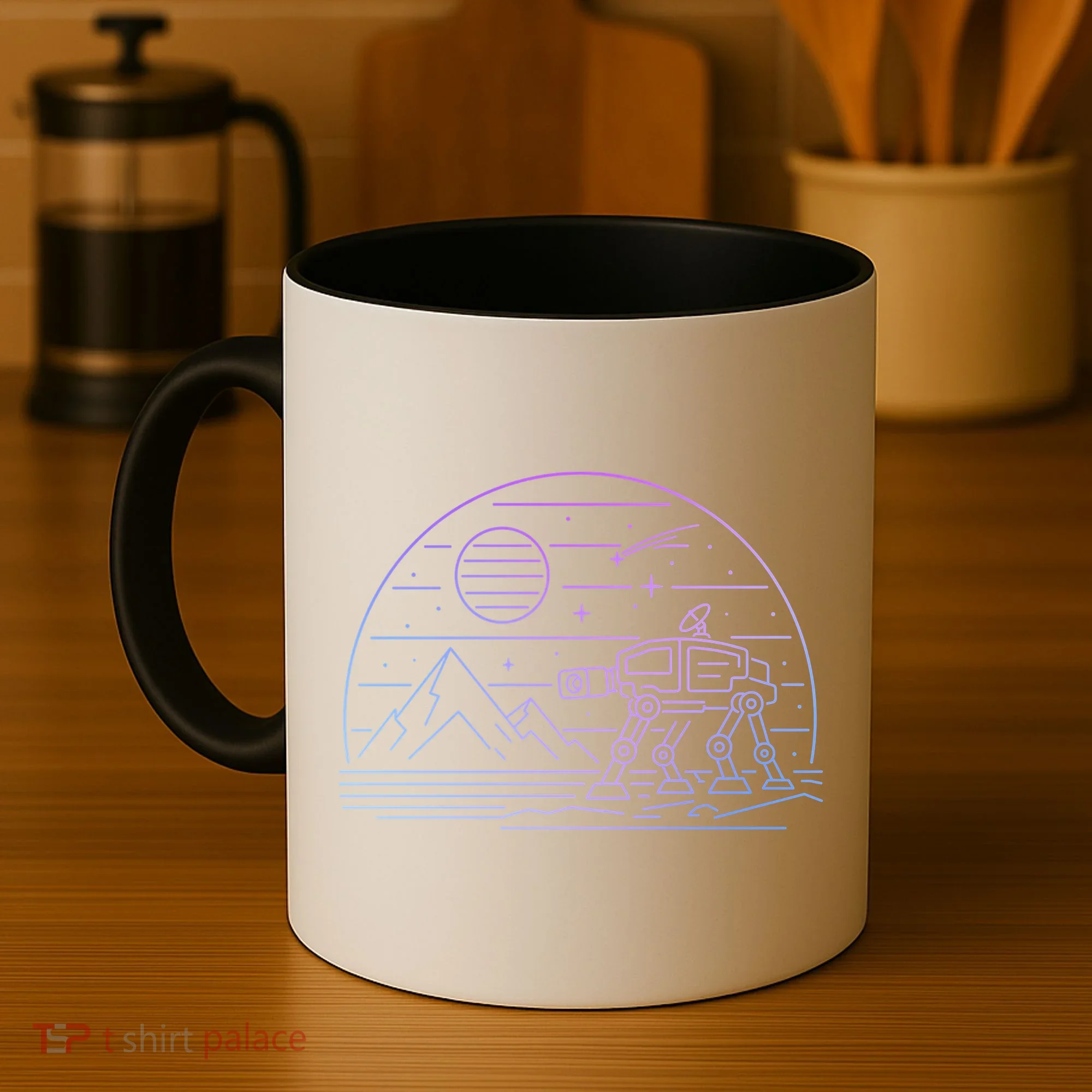Retro Hoth Coffee Mug