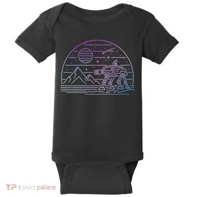 Retro Hoth Baby Bodysuit