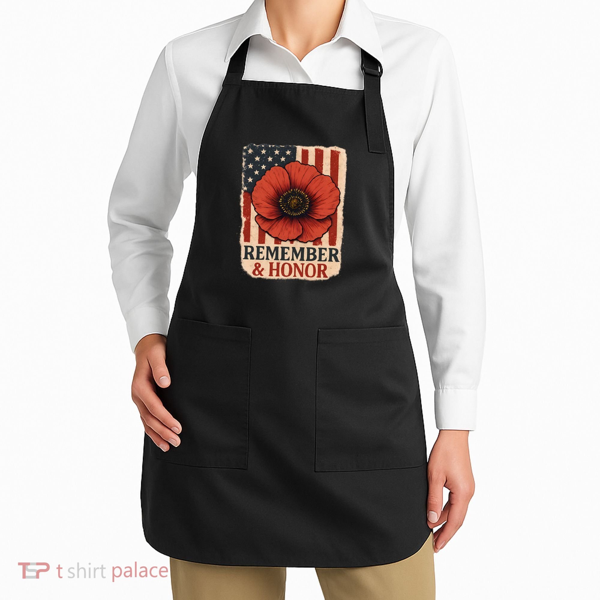 Remember & Honor Apron