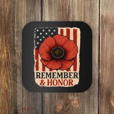 Remember & Honor Coaster