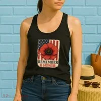 Remember & Honor Women's Tank Top thumb 2
