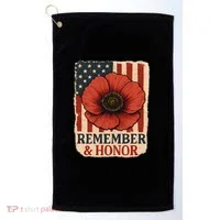 Remember & Honor Golf Towel thumb 0