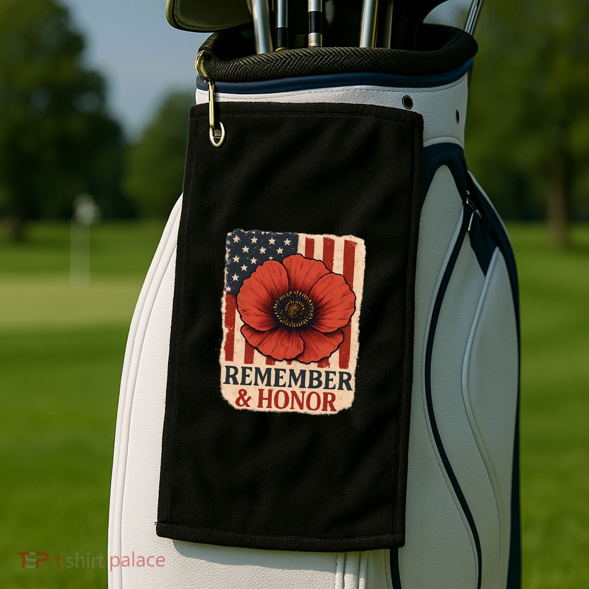 Remember & Honor Golf Towel