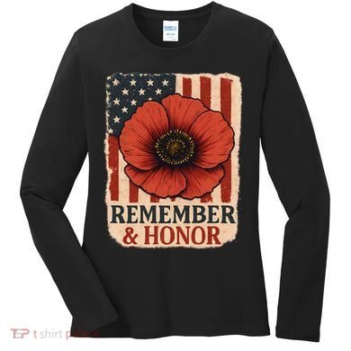 Remember & Honor Women's Long Sleeve Shirt