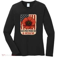 Remember & Honor Women's Long Sleeve Shirt thumb 0