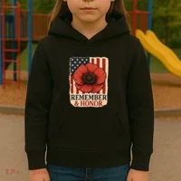 Remember & Honor Kids Hoodie thumb 3