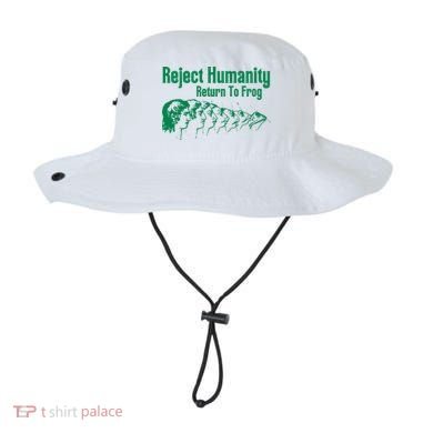 Reject Humanity Return To Frog Bucket Hat