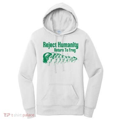 Reject Humanity Return To Frog Women's Hoodie