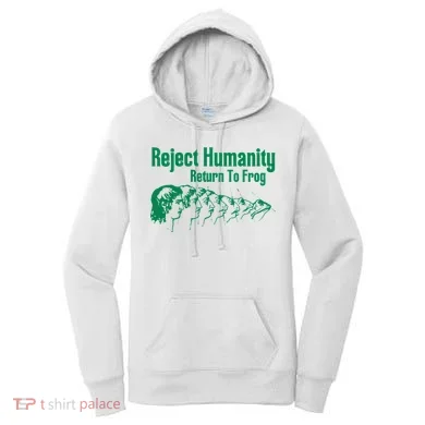 Reject Humanity Return To Frog Women's Hoodie