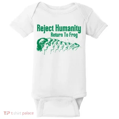 Reject Humanity Return To Frog Baby Bodysuit