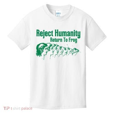 Reject Humanity Return To Frog Kids T-Shirt