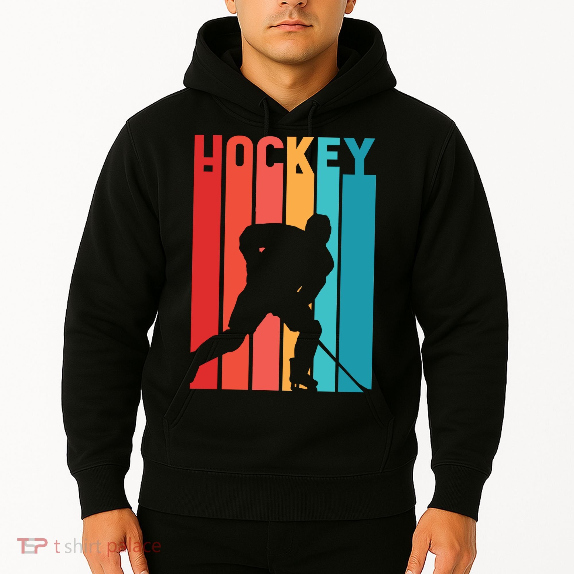 Retro Hockey Hoodie